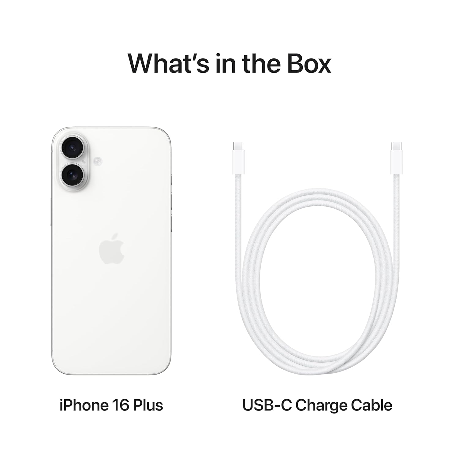 Смартфон Apple iPhone 16 Plus 256GB White