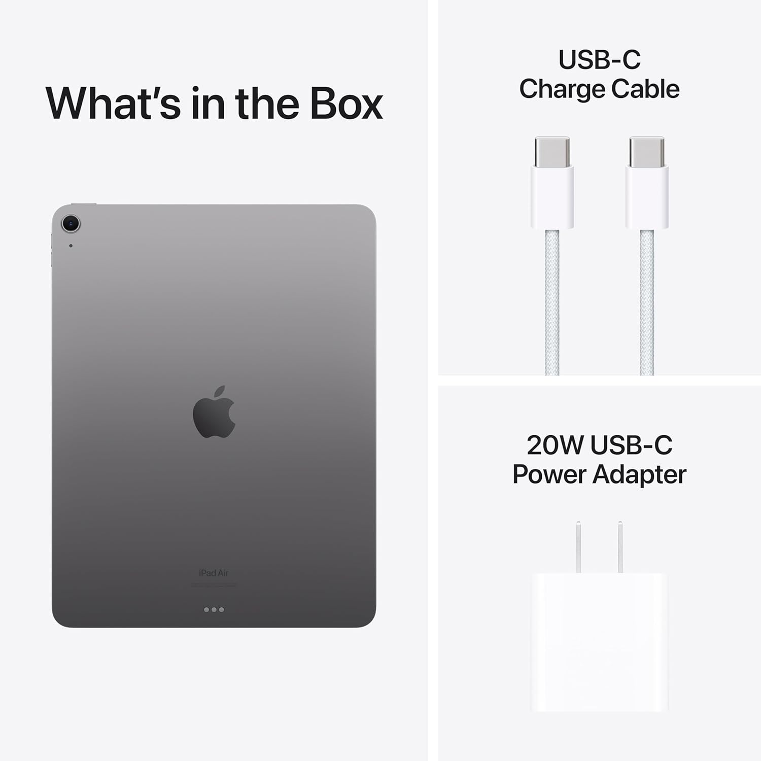 Планшет Apple iPad Air 13 (2024) M2 512GB Wi-Fi, Space Gray (MV2J3)