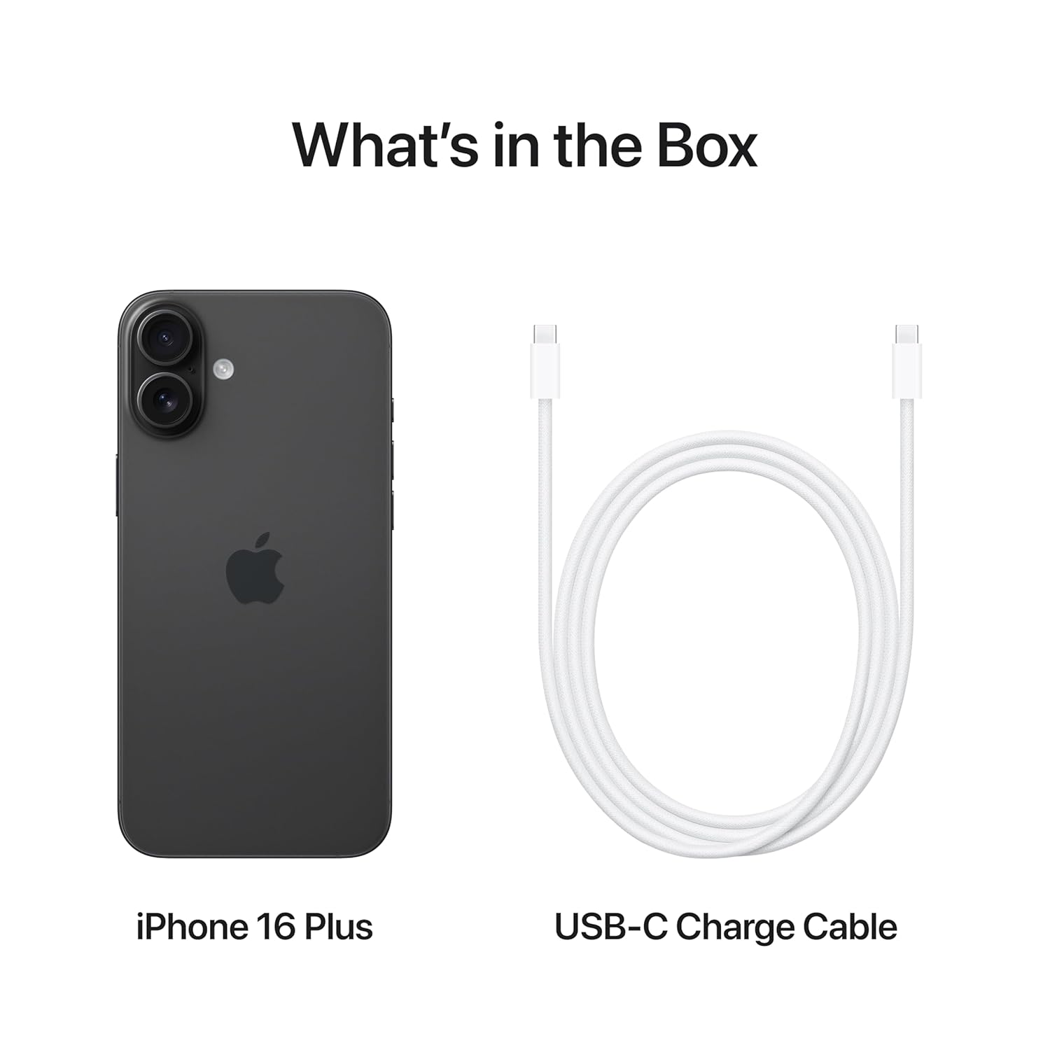 Смартфон Apple iPhone 16 Plus 512GB Black