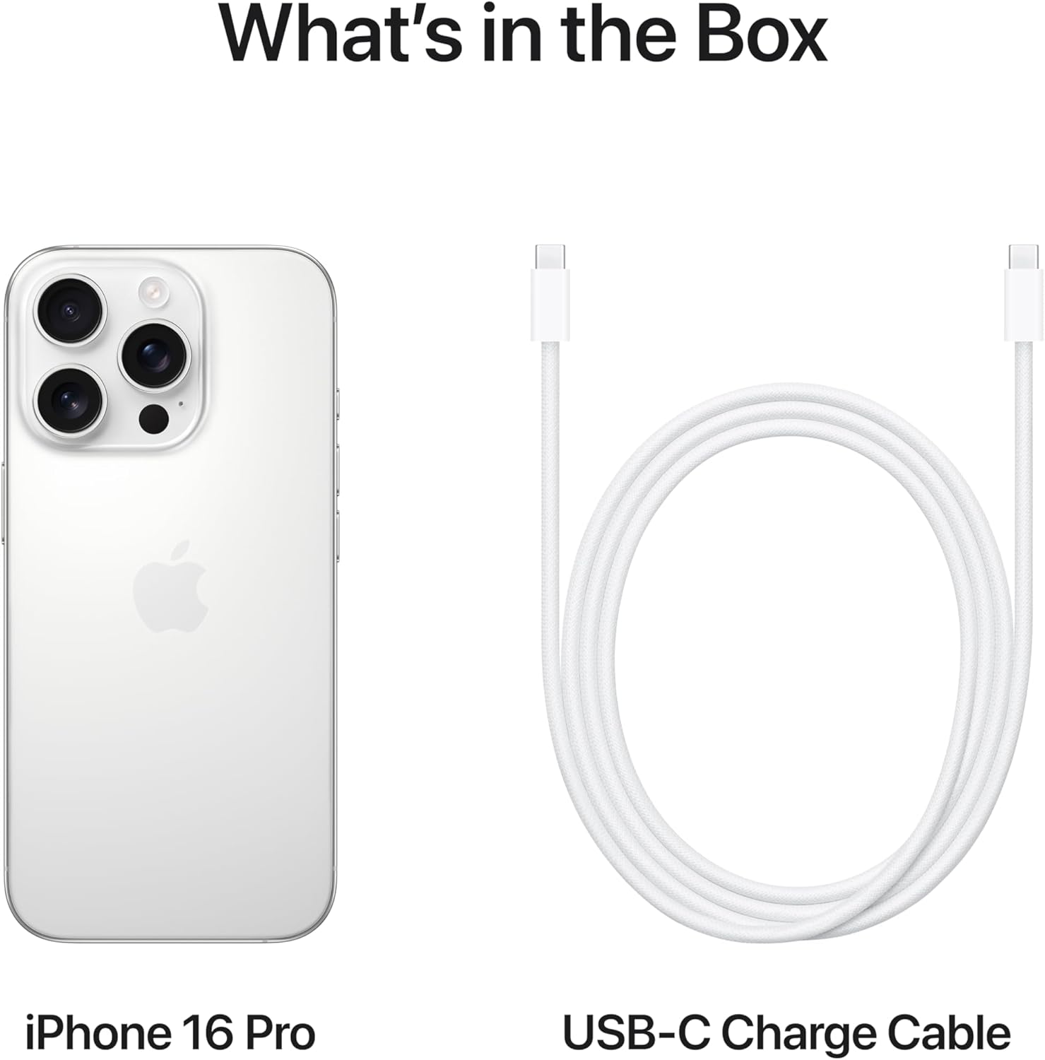 Смартфон Apple iPhone 16 Pro 128GB White Titanium