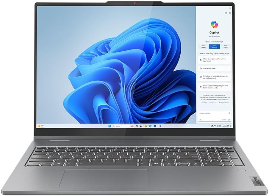 Ноутбук Lenovo IdeaPad 5 16AHP9 83DS0000US (AMD Ryzen 7 8845HS 3,8GHz/16"/1920x1200/16GB/1TB SSD/AMD Radeon 780M/Win11)