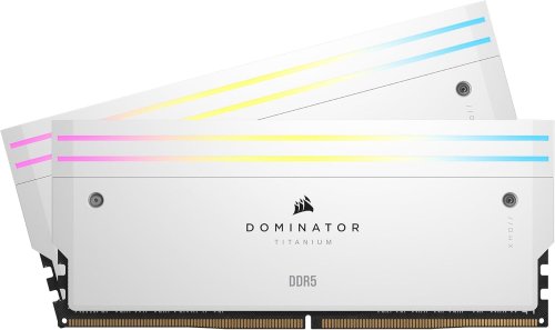 Оперативная память Corsair Dominator Titanium RGB 32GB (2 x 16GB) DDR5-7000 PC5-56000 (CMP32GX5M2X7000C34W)