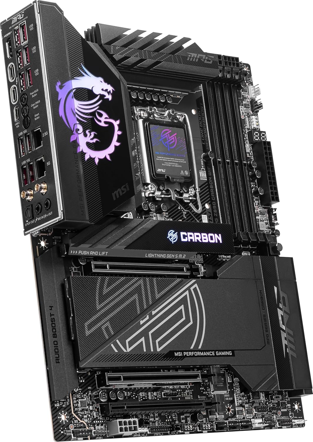 Материнская плата MSI MPG Z890 CARBON WIFI (LGA 1851, Ultra Processors Series 2)