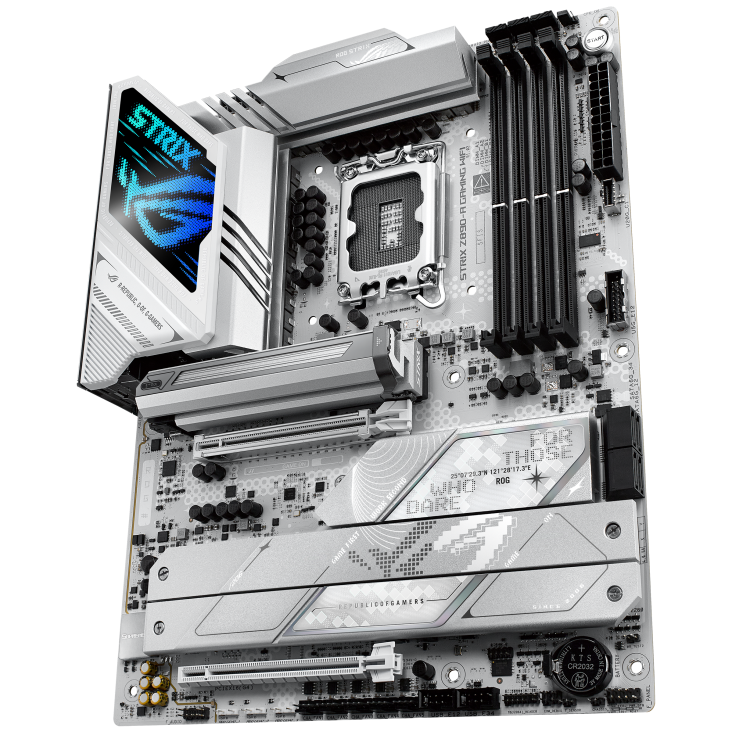 Материнская плата ASUS ROG STRIX Z890-A GAMING WIFI (Intel Z890, DDR5, white)