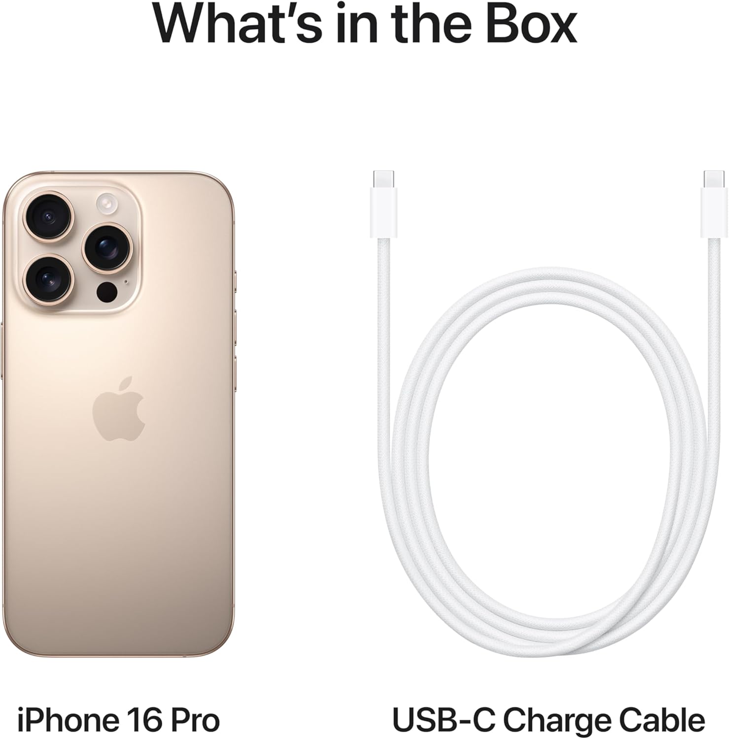 Смартфон Apple iPhone 16 Pro 128GB Desert Titanium