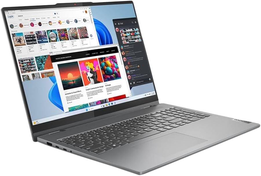 Ноутбук Lenovo IdeaPad 5 16AHP9 83DS0000US (AMD Ryzen 7 8845HS 3,8GHz/16"/1920x1200/16GB/1TB SSD/AMD Radeon 780M/Win11)