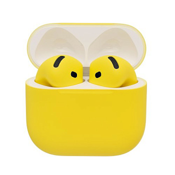Наушники Apple AirPods 4 2024 color Лимон матовый (без системы активного шумоподавления)