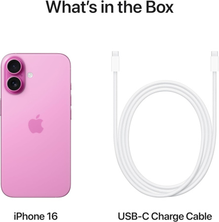 Смартфон Apple iPhone 16 512GB Pink