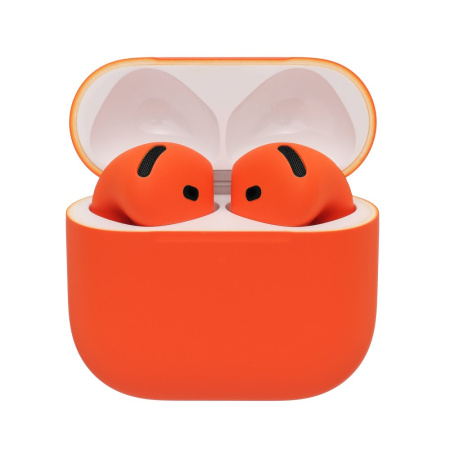 Наушники Apple AirPods 4 2024 color Оранж матовый (без системы активного шумоподавления)