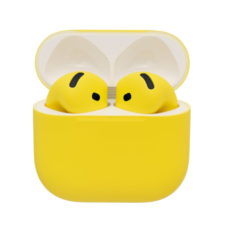 Наушники Apple AirPods 4 2024 color Лимон матовый (без системы активного шумоподавления)