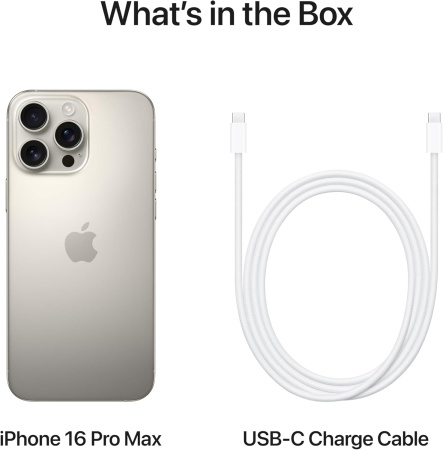 Смартфон Apple iPhone 16 Pro Max 256GB Natural Titanium