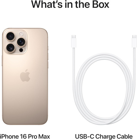 Смартфон Apple iPhone 16 Pro Max 256GB Desert Titanium