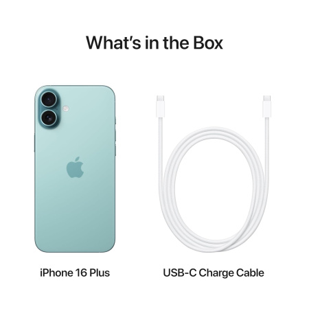 Смартфон Apple iPhone 16 Plus 512GB Teal