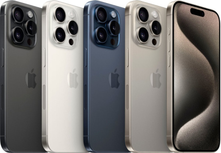 Смартфон Apple iPhone 15 Pro 256GB Natural Titanium