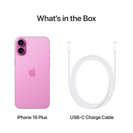 Смартфон Apple iPhone 16 Plus 512GB Pink