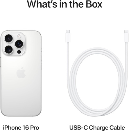 Смартфон Apple iPhone 16 Pro 512GB White Titanium