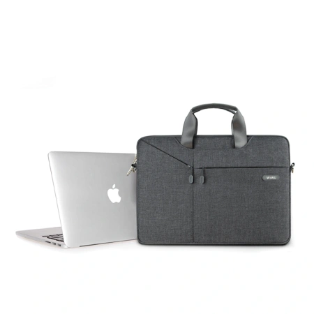 Сумка для ноутбука 15,6" WiWU City Commuter Bag Gray 