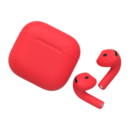 Наушники Apple AirPods 4 (ANC-Система активного шумоподавления) 2024 color Красный